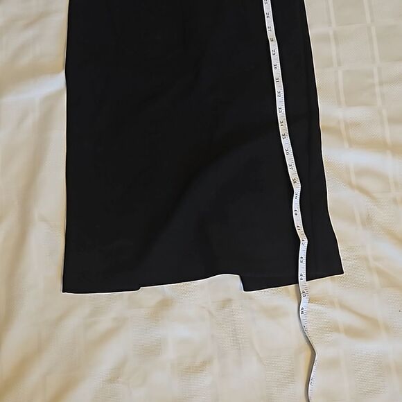 Zara Pencil Sleeveless Midi Dress Small Black - Picture 11 of 16